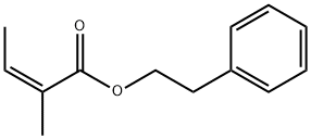 phenethyl 2-methylisocrotonate Structure