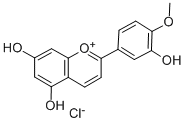 DIOSMETINIDIN CHLORIDE, 64670-94-6, 結(jié)構(gòu)式