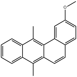 2-methoxy-7,12-dimethylbenz(a)anthracene Struktur