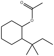 2-(1,1-二甲丙基)環(huán)己醇乙酸酯, 67874-72-0, 結(jié)構(gòu)式