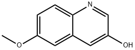 3-Quinolinol, 6-Methoxy- Struktur
