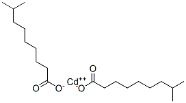 cadmium tert-decanoate Structure