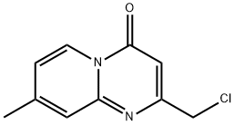 2-CHLOROMETHYL-8-METHYL-PYRIDO[1,2-A]PYRIMIDIN-4-ONE Struktur