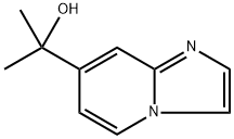 2-(imidazo[1,2-a]pyridin-7-yl)propan-2-ol Struktur