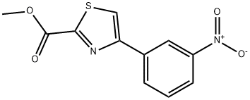 methyl 4-(3-nitrophenyl)thiazole-2-carboxylate Structure