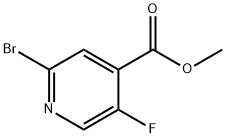 2-溴-5-氟異煙酸甲酯 結(jié)構(gòu)式