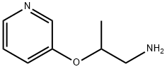 2-(PYRIDIN-3-YLOXY)PROPYLAMINE Structure