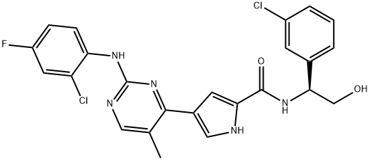 N-[(αS)-α-(ヒドロキシメチル)-3-クロロベンジル]-4-[2-[(2-クロロ-4-フルオロフェニル)アミノ]-5-メチル-4-ピリミジニル]-1H-ピロール-2-カルボアミド price.