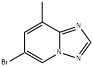 6-溴-8-甲基-[1,2,4]三唑并[1,5-A]吡啶, 899429-04-0, 結(jié)構(gòu)式