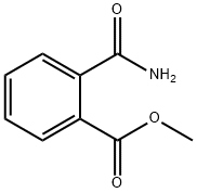 Methyl 2-CarbaMoylbenzoate Structure