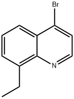 4-BROMO-8-ETHYLQUINOLINE Struktur