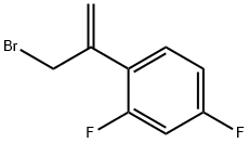 1-[1-(Bromomethyl)ethenyl]-2,4-difluoro-benzene Struktur