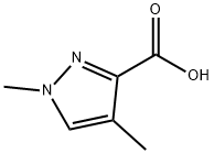 1,4-Dimethyl-1H-pyrazole-3-carboxylic acid, 89202-89-1, 結(jié)構(gòu)式