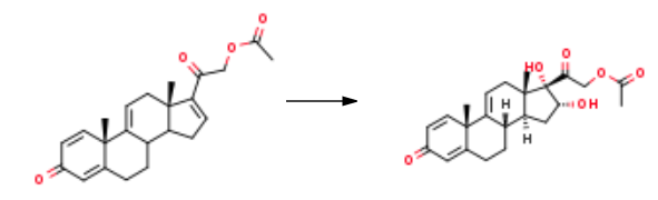16alpha,17,21-trihydroxypregna-1,4,9(11)-triene-3,20-dione 21-acetate 16alpha,17,21-trihydroxypregna-1,4,9(11)-triene-3,20-dione 21-acetate