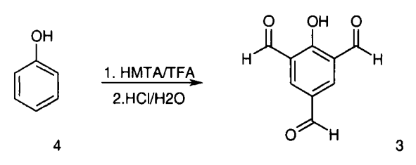 2-HYDROXY-1,3,5-BENZENETRICARBALDEHYDE synthesis pathway two 2-HYDROXY-1,3,5-BENZENETRICARBALDEHYDE synthesis pathway two