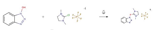 2-氯-1,3-二甲基咪唑六氟磷酸鹽的有機反應及其制備
