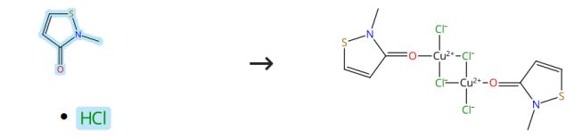 2-甲基-4-異噻唑啉-3-酮鹽酸鹽的制備與性質(zhì)