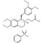 2-(2-carboxyethyl)-1-[(3,4-dimethoxyphenyl)methyl]-,1,2,3,4-tetrahydro-6,7-dimethoxy-2-methyl-isoquinolinium benzenesulfonate pictures