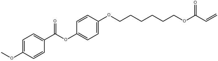 4-METHOXYBENZOIC ACID 4-(6-ACRYLOYLOXY-HEXYLOXY)PHENYL ESTER