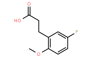 5'-Fluoro-2'-Methoxyphenylpropionic acid