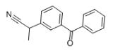 2-(3-Benzoylphenyl)propionitrile