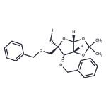 4-C-(Iodomethyl)-1,2-di-O-(1-methylethylidene)-3,5-bis-O-(phenylmethyl)-a-D-ribofuranose pictures
