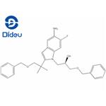 1H-Indole-1-ethanol, 5-aMino-2-[1,1-diMethyl-2-(phenylMethoxy)ethyl]-6-fluoro-α-[(phenylMethoxy)Methyl]-, (αR)- pictures