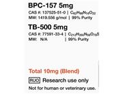  BPC 5mg+TB 5mg BLEND/ BPC-157, TB-500 10mg (Blend)