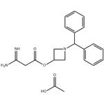 3-Amino-3-iminopropanoic acid 1-(diphenylmethyl)-3-azetidinyl ester acetate pictures