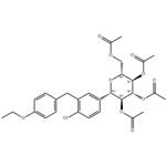 461432-25-7 D-Glucitol, 1,5-anhydro-1-C-[4-chloro-3-[(4-ethoxyphenyl)Methyl]phenyl]-, tetraacetate, (1S)-