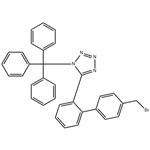 5-(4'-Bromomethyl-1,1'-biphenyl-2-yl)-1-triphenylmethyl-1H-tetrazole pictures