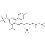 tert-Butyl 6-[(1E)-2-[4-(4-fluorophenyl)-6-(1-methylethyl)-2-[methyl(methylsulfonyl)amino]-5-pyrimidinyl]ethenyl]-2,2-dimethyl-1,3-dioxane-4-acetate