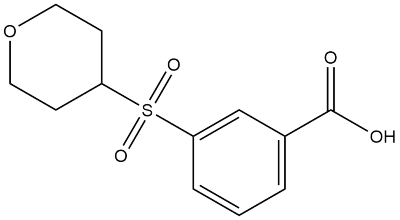 3-(oxepane-4-sulfonyl)benzoic acid