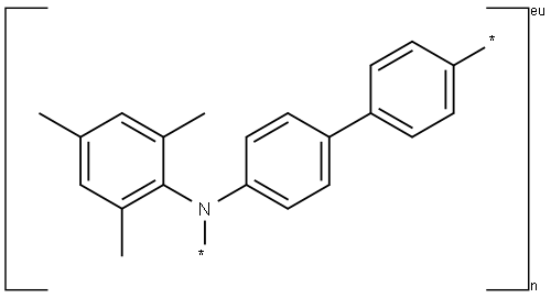 Poly[bis(4-phenyl)(2,4,6-triMethylphenyl)aMine]