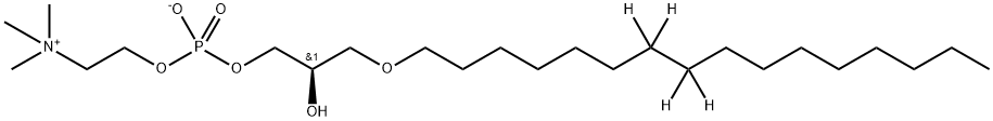 1-O-HEXADECYL-(7,7,8,8-D4)-SN-GLYCERYL-3-PHOSPHORYLCHOLINE|1-O-HEXADECYL-(7,7,8,8-D4)-SN-GLYCERYL-3-PHOSPHORYLCHOLINE
