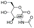 2-ACETAMIDO-2-DEOXY-D-GLUCONO-1,5-LACTONE Struktur