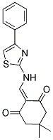 5,5-DIMETHYL-2-(((4-PHENYL(2,5-THIAZOLYL))AMINO)METHYLENE)CYCLOHEXANE-1,3-DIONE