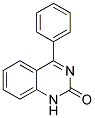 4-PHENYL-2-(1H)-QUINAZOLINONE Structure