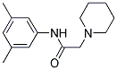 N-(3,5-DIMETHYLPHENYL)-2-PIPERIDINOACETAMIDE Structure
