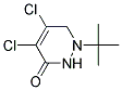 1-TERT-BUTYL-4,5-DICHLORO-3-2H-PYRIDAZINONE Struktur