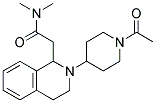 2-[2-(1-ACETYLPIPERIDIN-4-YL)-1,2,3,4-TETRAHYDROISOQUINOLIN-1-YL]-N,N-DIMETHYLACETAMIDE