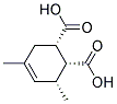(1A,2A,3A)-3,5-DIMETHYL-4-CYCLOHEXENE-1,2-DICARBOXYLICACID Struktur