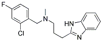 3-(1H-BENZIMIDAZOL-2-YL)-N-(2-CHLORO-4-FLUOROBENZYL)-N-METHYLPROPAN-1-AMINE