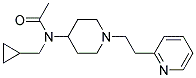 N-(CYCLOPROPYLMETHYL)-N-[1-(2-PYRIDIN-2-YLETHYL)PIPERIDIN-4-YL]ACETAMIDE