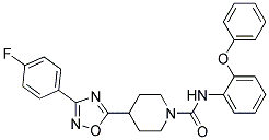4-[3-(4-FLUOROPHENYL)-1,2,4-OXADIAZOL-5-YL]-N-(2-PHENOXYPHENYL)PIPERIDINE-1-CARBOXAMIDE