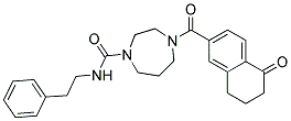 4-[(5-OXO-5,6,7,8-TETRAHYDRONAPHTHALEN-2-YL)CARBONYL]-N-(2-PHENYLETHYL)-1,4-DIAZEPANE-1-CARBOXAMIDE