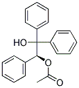 ACETIC ACID (S)-2-HYDROXY-1,2,2-TRIPHENYL-ETHYL ESTER Struktur