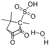 CAMPHORQUINONE-1-SULPHONIC ACID, HYDRATE Struktur