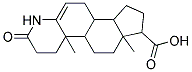 (2R,4BS,6AS,7S,9AS,9BS)-4A,6A-DIMETHYL-2-OXO-2,3,4,4A,4B,5,6,6A,7,8,9,9A,9B,10-TETRADECAHYDRO-1H-INDENO[5,4-F]QUINOLINE-7-CARBOXYLIC ACID Struktur