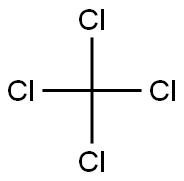 CARBON TETRACHLORIDE SOLUTION 100UG/ML IN METHANOL 1ML Struktur